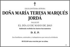María Teresa Marqués